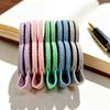 Elastic Loop Heart-Shaped Book Marks Portable Pagination Mark Book Page Clip  For Book Lovers