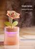 Portable USB Flower Air Humidifier: Low Noise, Small Spray for Home, Bedroom, Desktop, or Car