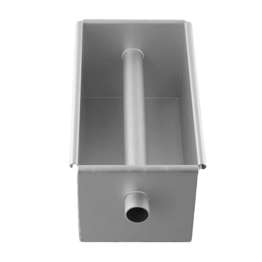 Non Stick Square Bread Loaf Pan with Flowing Heart Design for Perfect Cakes