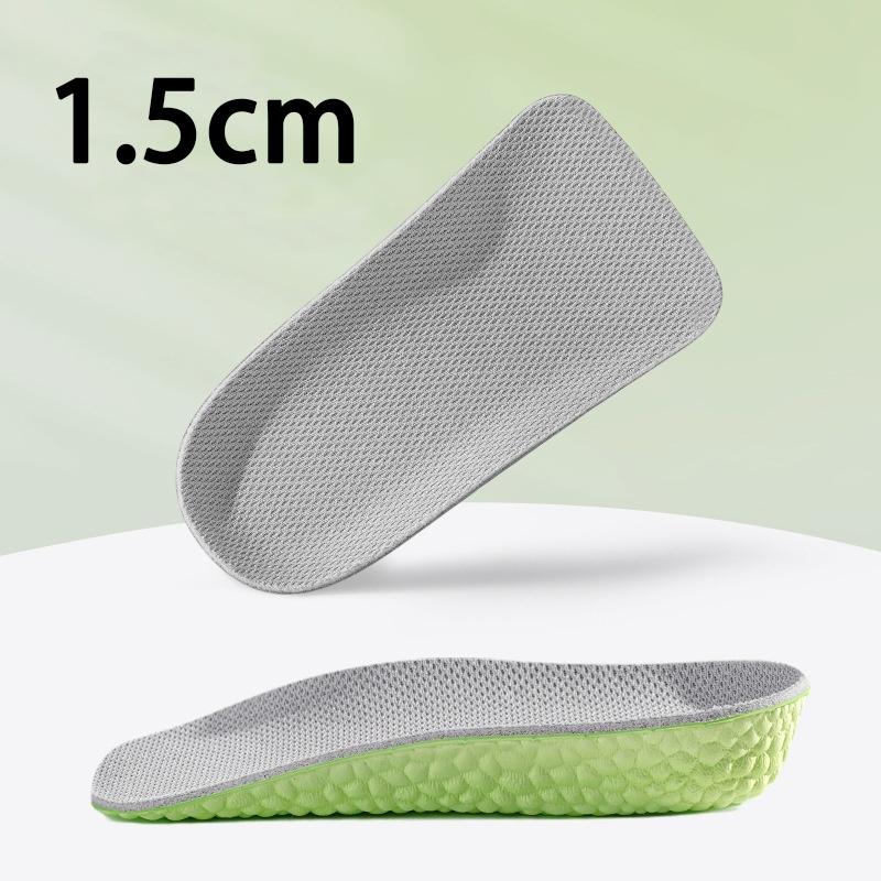 Increase Height Insoles Light Weight Soft Elastic Arch Support Breathable Eva for Men Women Shoes Pads Heighten Lift Inserts