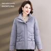 Xuezhongfei 2024 Women's Short Stand-Collar Down Jacket