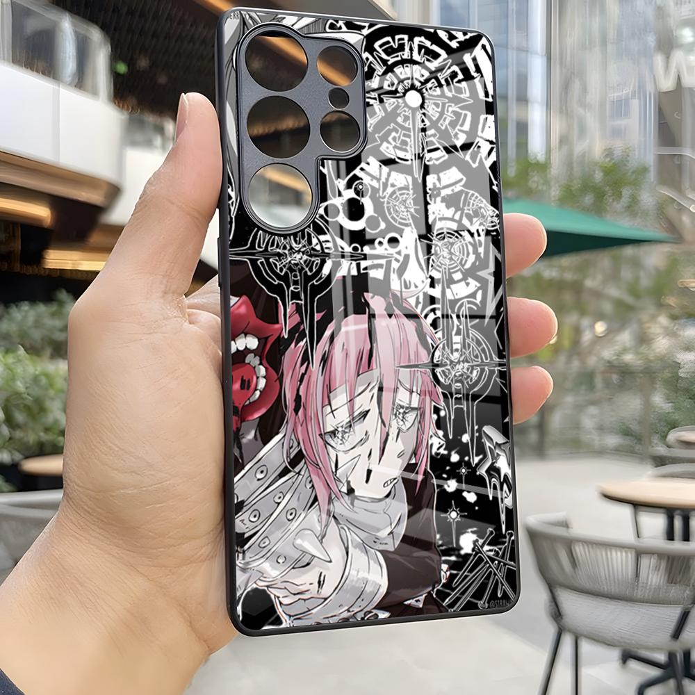 S-Soul Eater Phone Case For S25 Ultra Samsung S26 S24 Fe S22 S20 S23 21 Plus A54 A34 A53 A16 Glass Cover