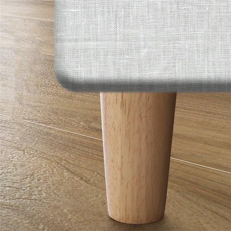 ABWR-Acessórios para Móveis Pés de Reposição Pernas de Madeira Cônicas para Móveis Banqueta Sofá Mesa Mesa de Computador