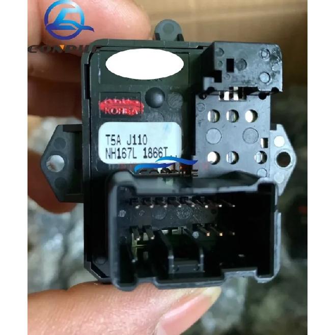 for Honda 9th Accord reverse rearview mirror folding switch plug connector terminal 13PIN
