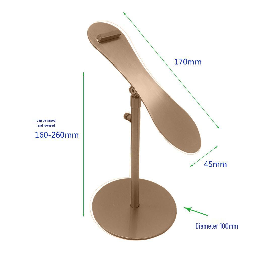 Stainless Steel Shoe Display Rack for High Heels and Shoe Support Stand