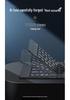Dual-Fold Wireless Bluetooth Keyboard for Phones, Tablets, Laptops - Premium Business Portable Keyboard