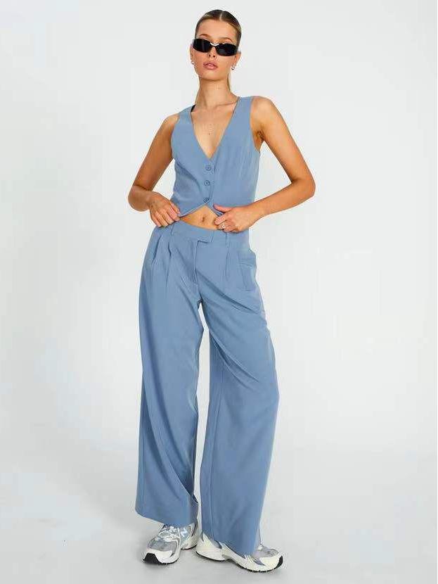 2023 Women's Sleeveless Summer Casual Suit Vest