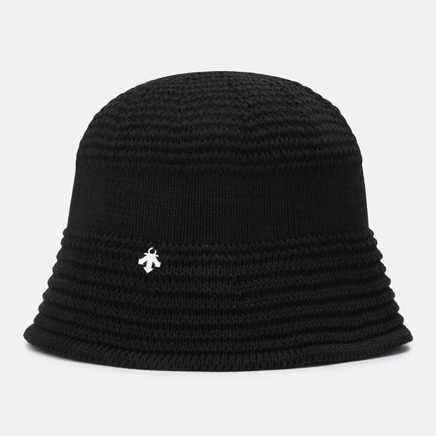 DESCENTE Women'S Knit Bucket Hat Black Sr122Ucp1X