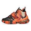 Anta Chaussures de Basket Montantes Respirantes Résistantes à l'Usure Antidérapantes Amortissant les Chocs pour Enfants Baskets pour Enfants Orange Noir 312041113R-8