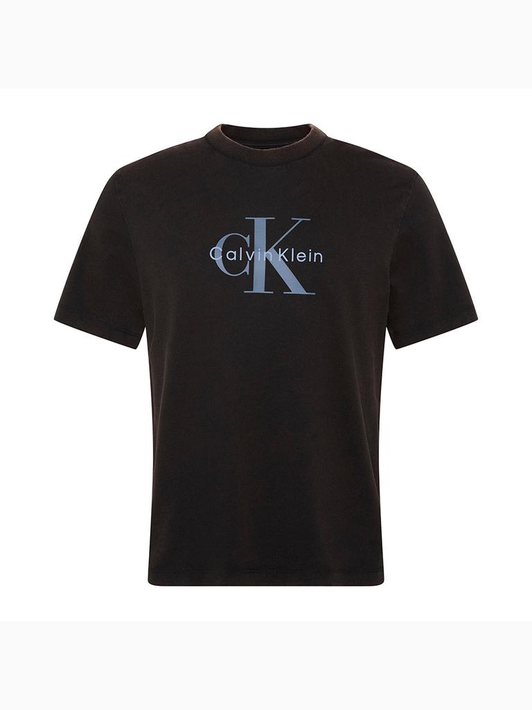 Kaelbinkeullainjin Acid Wash Monologo Graphic Short Sleeve T-Shirt 4Rg832G Ub1