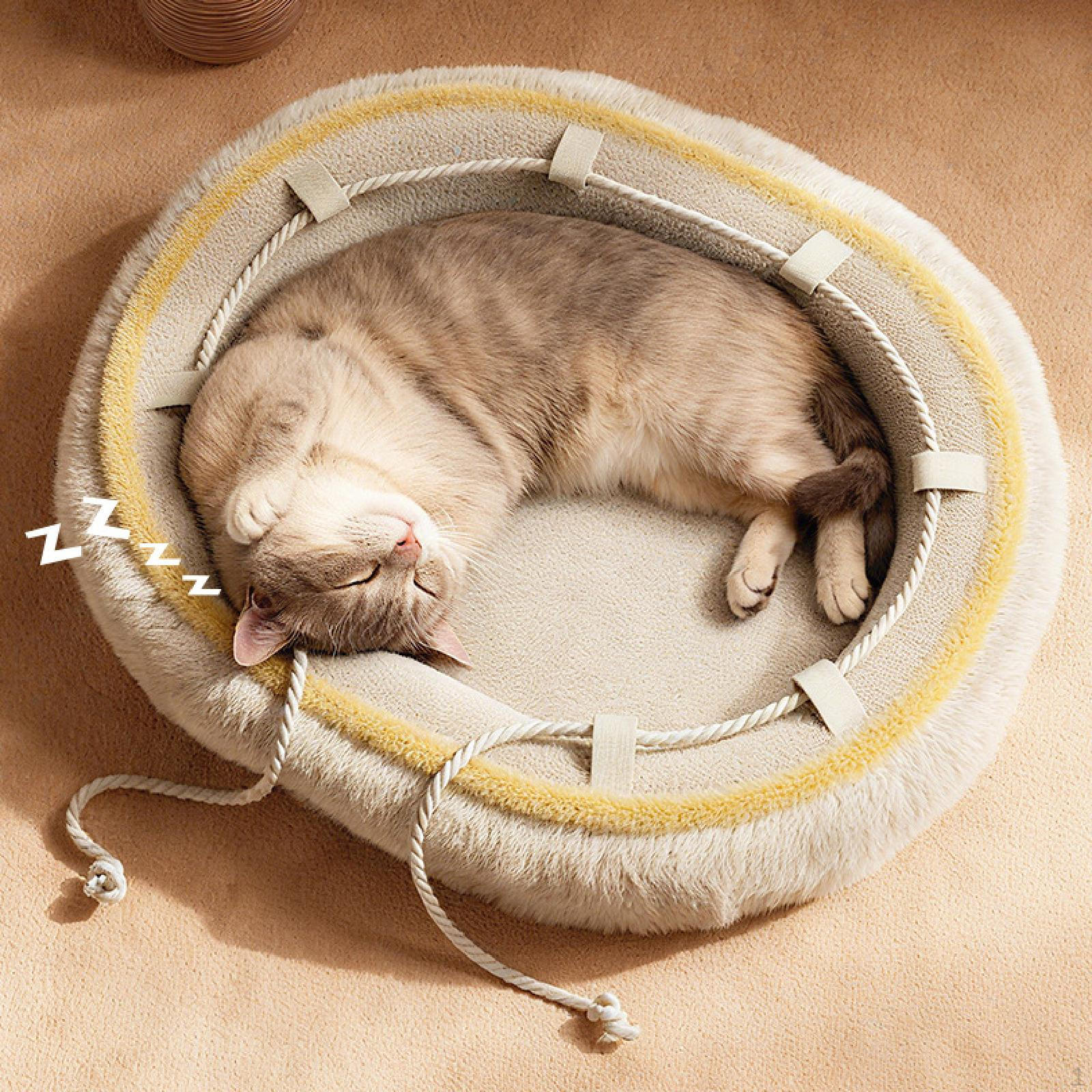 

Pet Cat Bed Winter for Puppy Playing Anti Slip Bottom Soft Small Dog