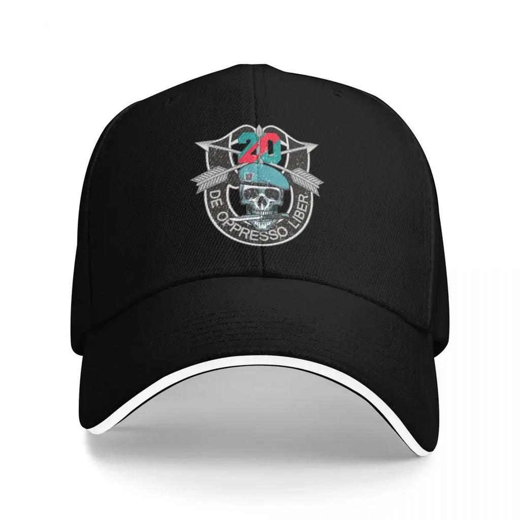 US Army 20th Special Forces Custom Baseball Caps Women Men Printing Male Beach Golf Hat Peaked Cap