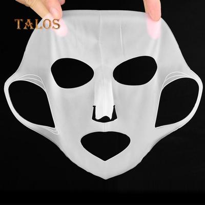 Women Silicone Face Mask Cover Prevent Evaporation Speed Up Essence Absorption