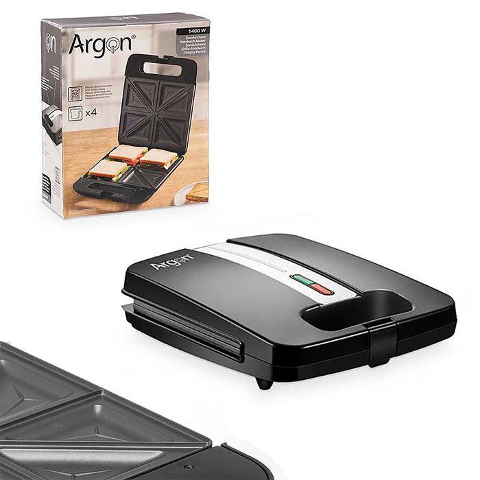 Appareil à sandwichs - DAM - Sandwichera x4 - 1400W - Antiadhésif - Compact