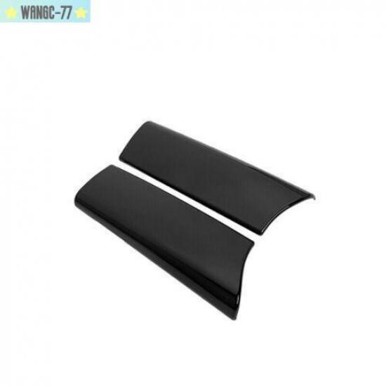 For Benz E-Class W213 2016-21 Middle Console Armrest Box Black ABS Cover Trim