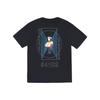 Li Ning X Bored Ape Cartoon Pattern Printed Round Neck Short Sleeve T-Shirt Men Tops Black AHSSD77-1