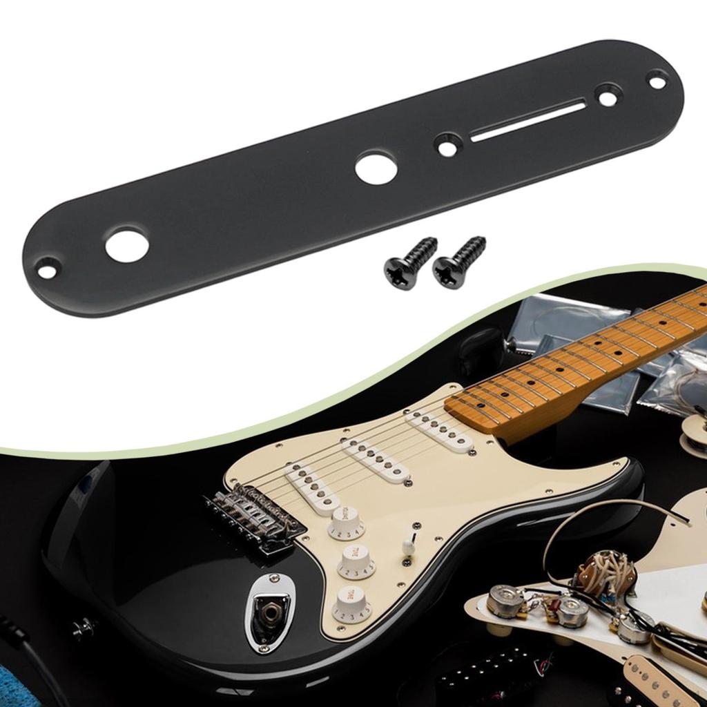 32mm Control Plate Guitar Accessories W/ Mounting Screws Stable String Instrument Parts for Live