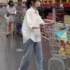 Elegant and Casual Loose Shirt Women's Summer Seven-point Sleeve Small Shirt with Middle-length Sleeves and Versatile Coat In Fashion