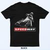 Speedway Motocykl Železnice Sportovní Motocykl Závodní Tričko