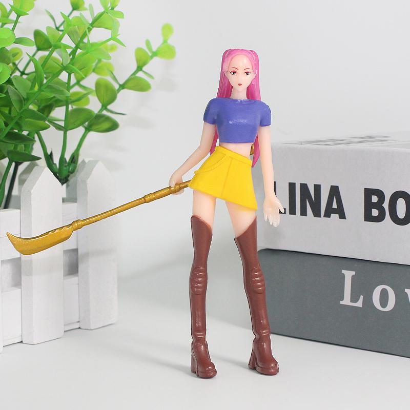 12pcs/Set Kpop Demon Hunters Action Figure Toy Derpys Tiger Rumi Mira Zoey Sussy Figurine Doll For Fans Gift