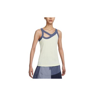 Sportswear Collection Color Block Hollow Out Tank Top Women Tops Coconut-Milk DV8316-113
