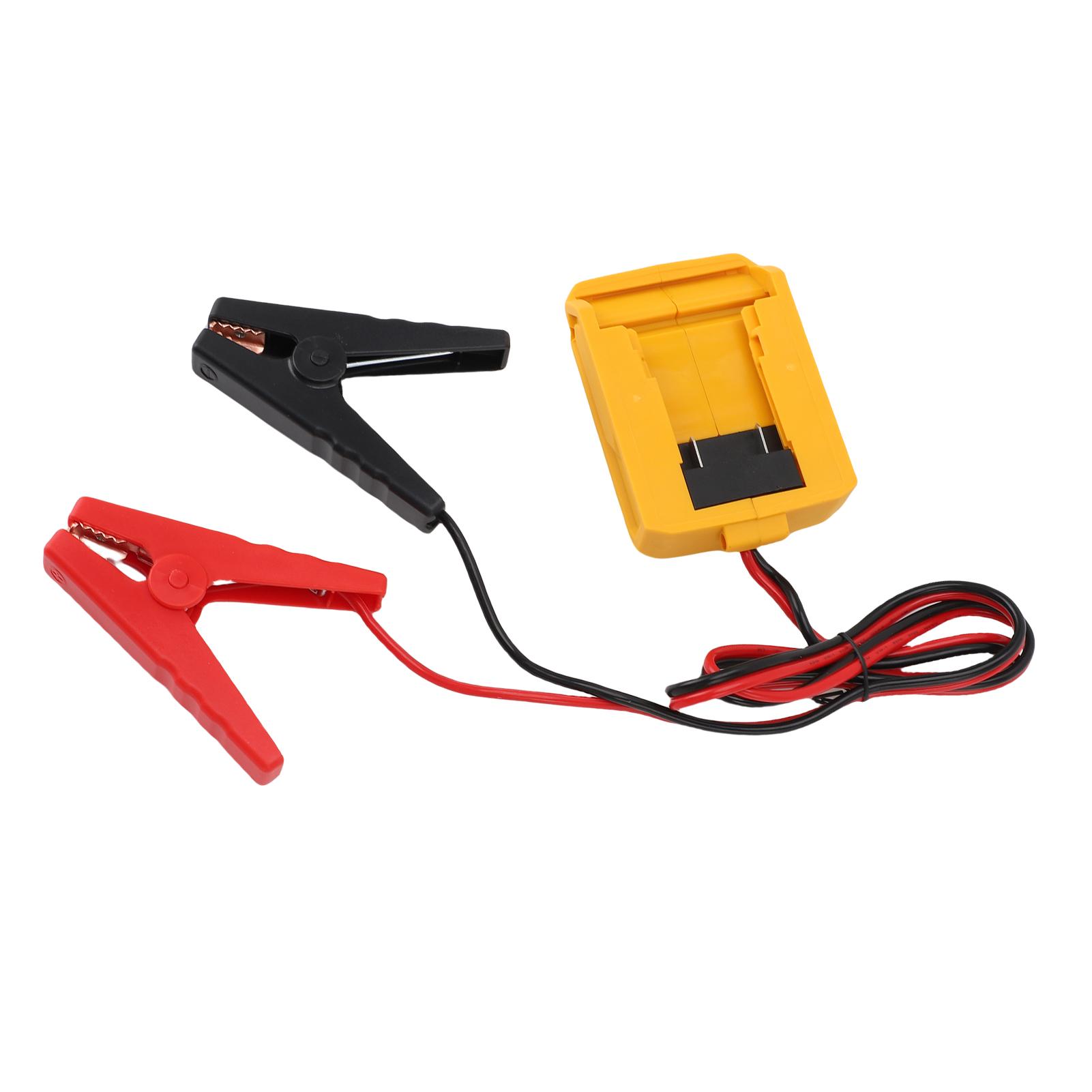 

Car Jumper Cable with Adapter 18V Battery Jumper Starter Emergency Automotive Booster Cable