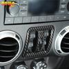 BAWA Car Windows Switch Button Panel Decoration Cover Stickers Frame Trim Accessories For Jeep Wrangler JK