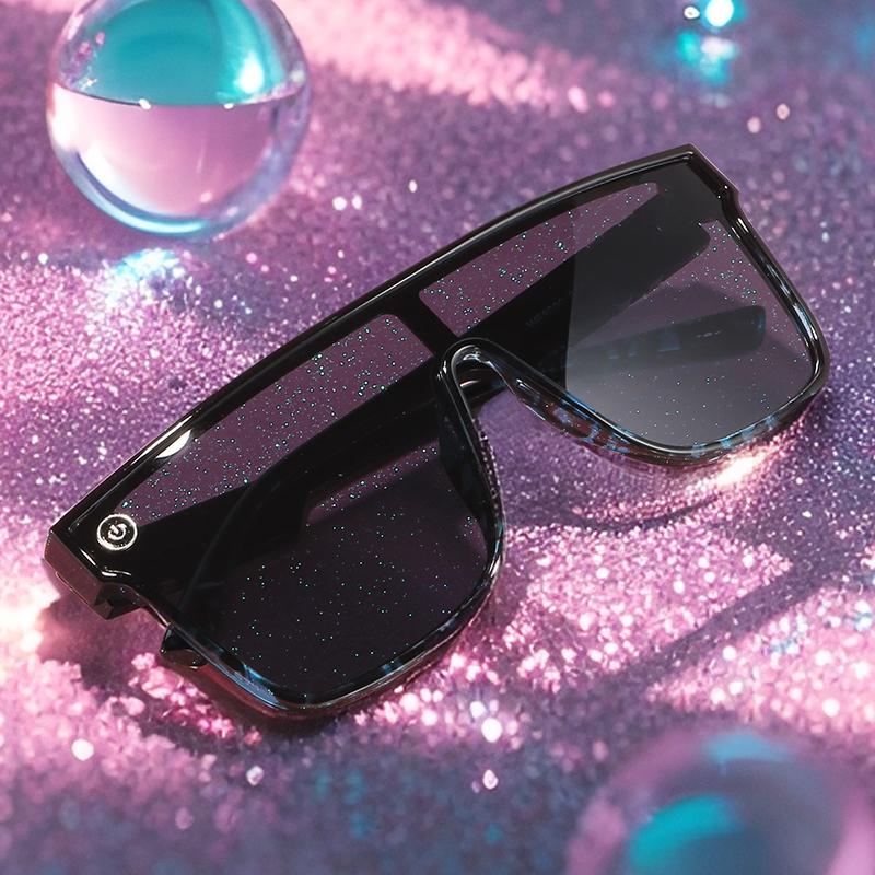 

Trendy Punk Sunglasses Oversized Goggles High-End One-Piece Large-Frame Sunglasses Brand-New Steampunk Glasses