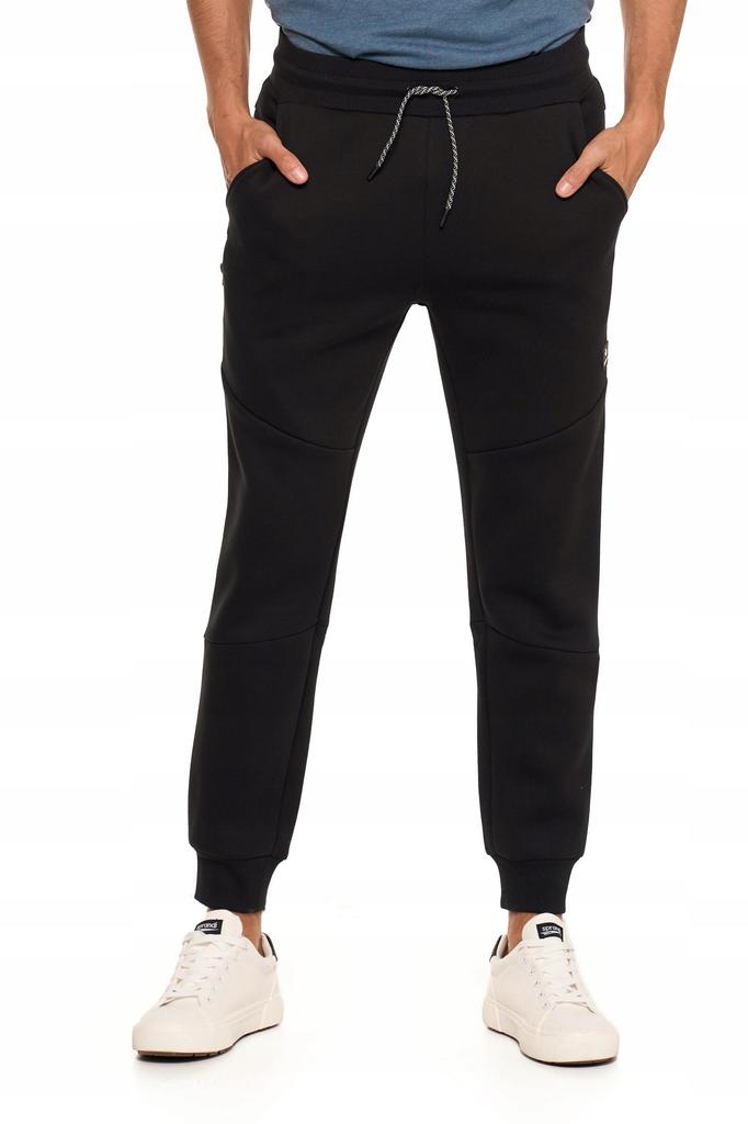 Men's Cotton Sweatpants Classic Joggers with Pockets MORAJ XXL black