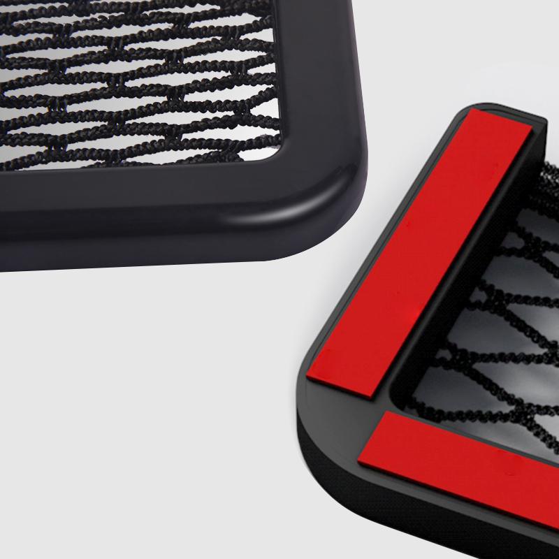 Net Bag Phone Holder Pocket Car sticker for Toyota camry chr Storage Organizer corolla rav4 yaris prius car auto Accessories