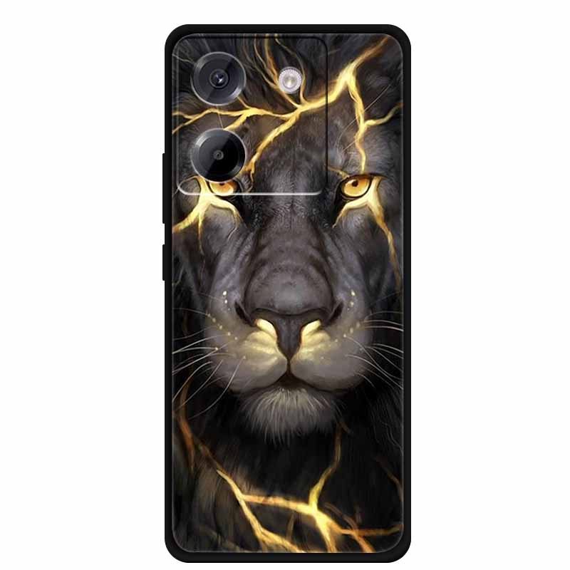 For Xiaomi Poco M7 Pro 5G Case Cartoon Painting Style Soft Silicone TPU Back Cover Cases for Poco M7 Pro 5G Shockproof Cover New