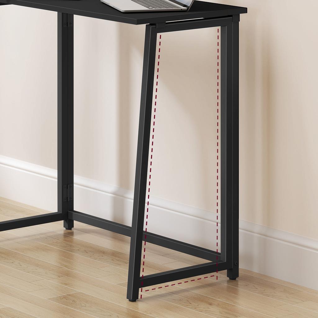 MAX 1.0 Computer Desk - black / black legs