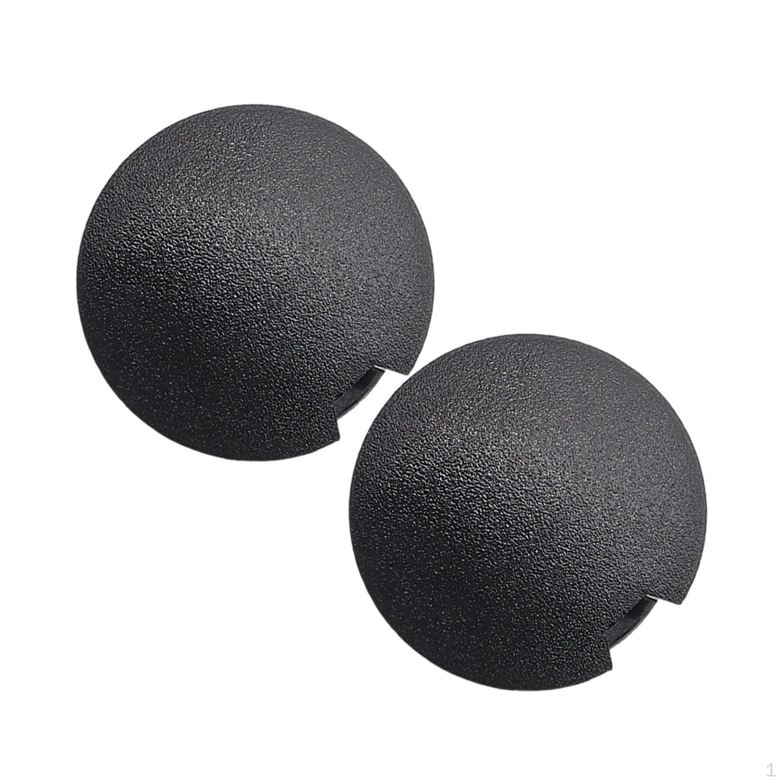 

2 Pieces Towing Eye Lid Cap Rear Bumpers Tow Hook Cover for Smart 451 Trailer