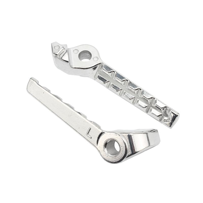 1 Pair Motorcycle Rear Footrest Footpeg Passenger Foot Rests Pedal Passenger Pegs For  Kawasaki KLX 250 T KLX250