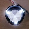 Desktop Dome Reading Magnifier with 3 Led 5X Lens Handheld Magnifying Glass
