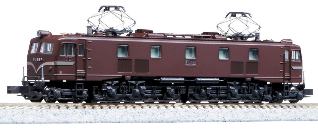 KATO N Gauge EF58 Early Type Large Window Brown Head Mark Railway Model Electric Locomotive Swallow/Pigeon 3020-4