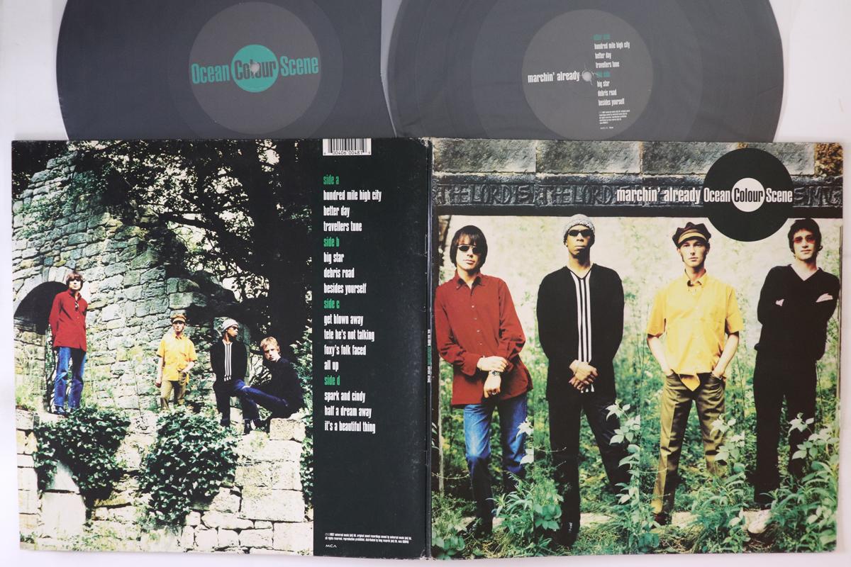

LP Record OCEAN COLOUR SCENE - Marchin Already MCA60048 MCA 1997 UK Rock Used