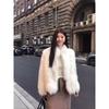 New Fox Fur Stand Collar Fur Coat Fashionable Warm and Good-looking Women's Winter Coat