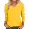 Women's Fashion Solid Colour Long Sleeve Fleece Thickened Top
