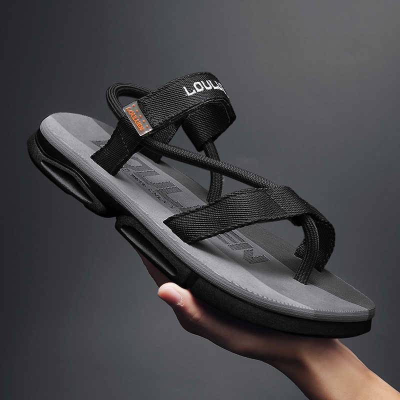 Fashion Does Not Slip Backless Sandals Men Bath Shoes Men's Slippers Home Sneakers Sports High End Pretty Team Losfers Comfortable