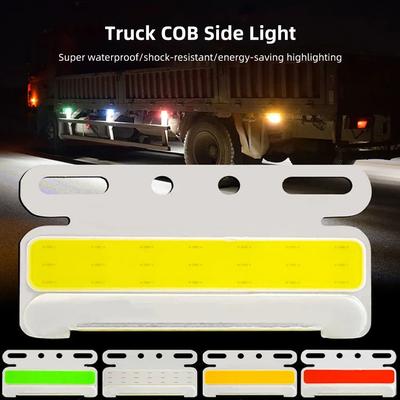 24V Ultrathin Trailer Truck Side Clearance Marker Lamp Warning Lights 21 LED Side Marker Lamp Marker Caravan LED Turning Lights
