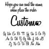 Atoztide Personalized Custom Name Necklaces for Women Stainless Steel Letter Star Heart Butterfly Pendant Choker Jewelry Gift