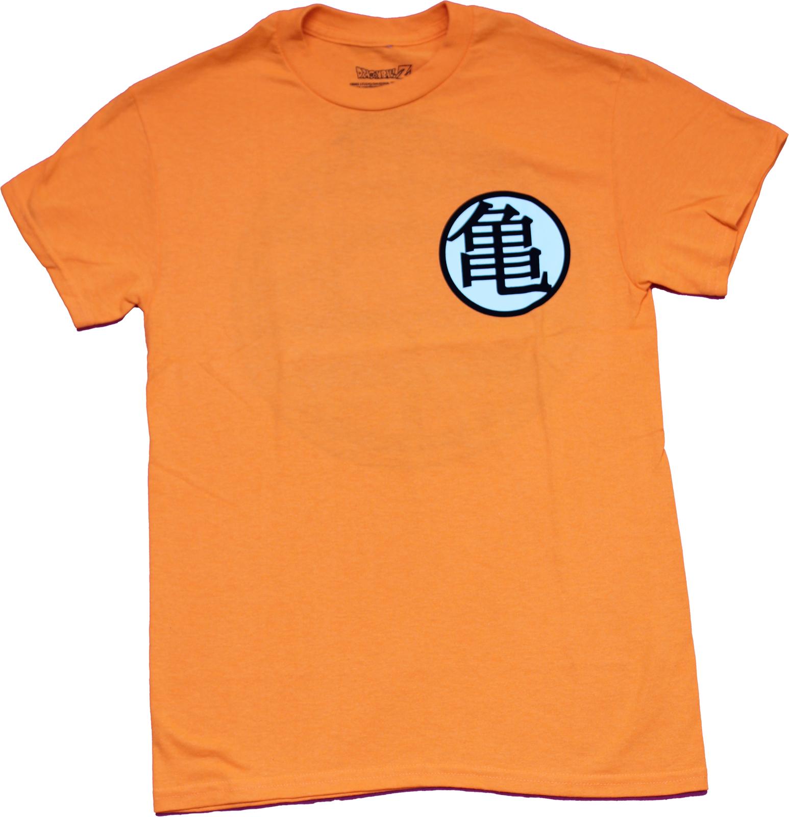 Dragon Ball Z New Adult T-Shirt - Goku Costume Shirt S