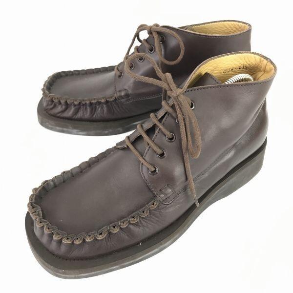 

Patrick Cox Wannabe Leather Chukka Boots [41.5/26.0/Brown] Shoes