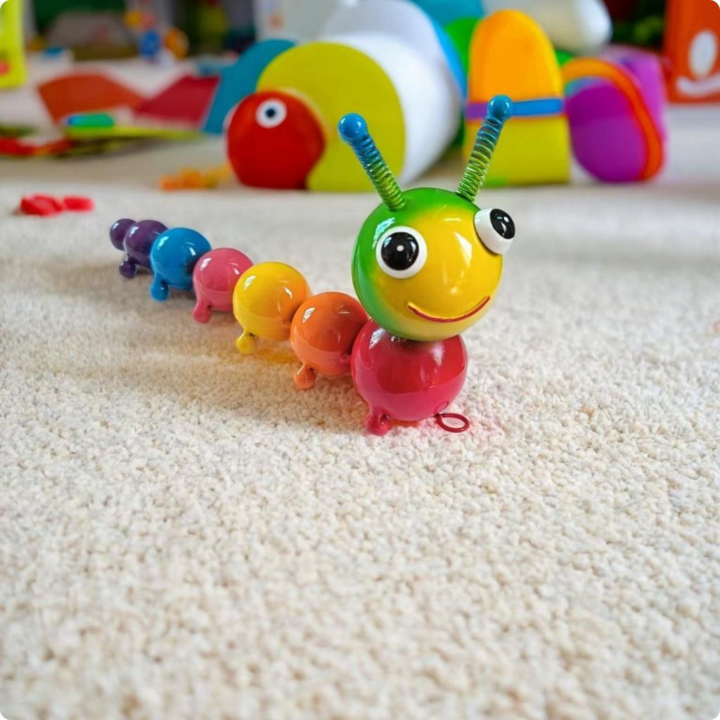Colorful Metal Caterpillar Figurine Outdoor Decoration Metal Caterpillar Decor Bug Garden Decor Handmade Design Handmade