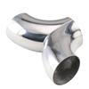 304 stainless steel Exhaust Pipe Fittings Herringbone universal welding Y type Connection Tube 51mm 63mm 76mm