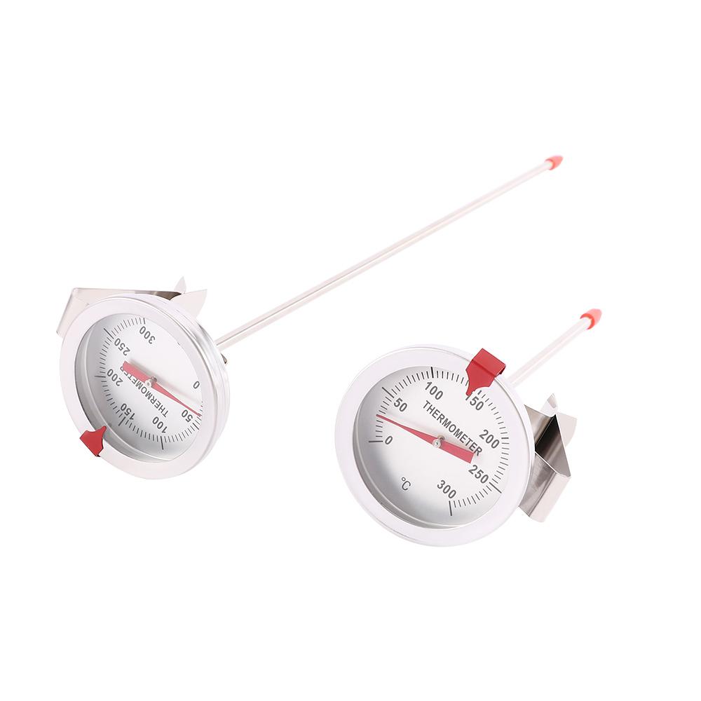 Frying Grill Oven BBQ Food Thermometer Temperature Gauge With Instant Read Stainless Steel Stem
