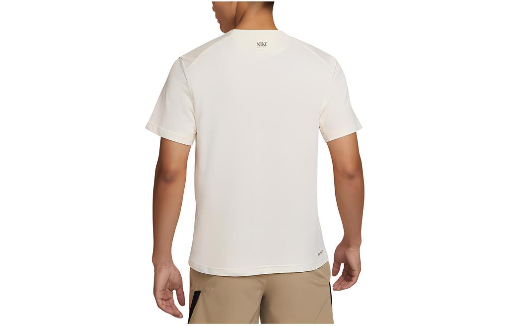 Nike T Shirt Men's Light Ivory White FQ0258-110