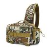 Large Capacity Fishing Tackle Bag Multi Functional Waist Pack Rod Holder Tactical Crossbody Outdoor Sports