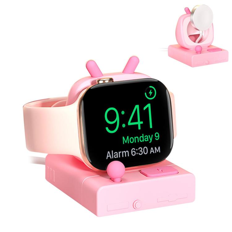 

XDcase For Apple Watch Computer Design Smart Watch Charging Stand розовый